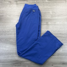 Grey  s Anatomy Cargo Scrub Pants Blue 4277 Women's Size Small Stretch Inseam 31"