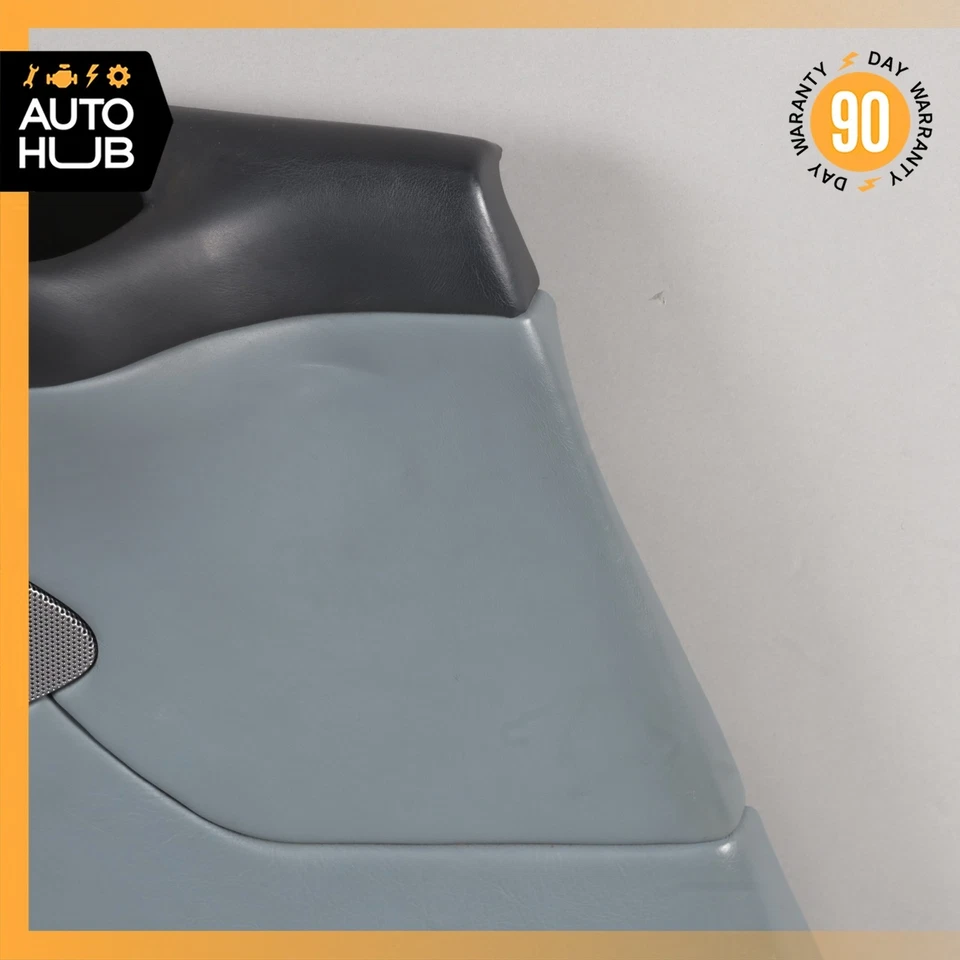 05-06 Aston Martin DB9 Volante painel interno traseiro esquerdo da porta azul fabricante de equipamento original 34k - Imagem 2 de 4