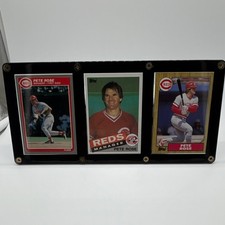 Topps Fleer MLB 1985 Cincinnati Reds 3-Card Baseball Lot Pete Rose
