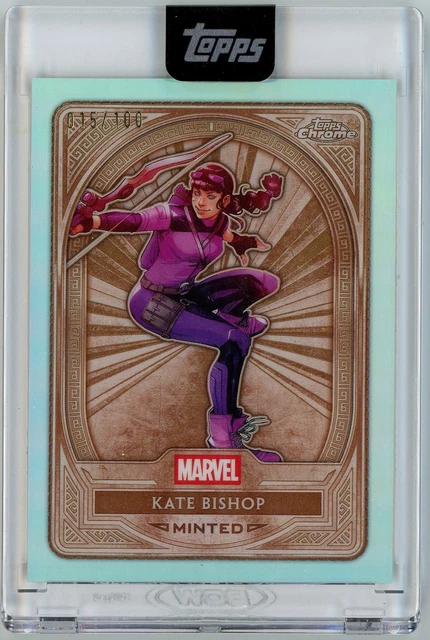 2025 Topps Marvel Mint #10 Kate Bishop Refractor #/100