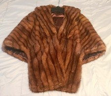 Beautiful brown 1950/60  s vintage mink fur stole wrap