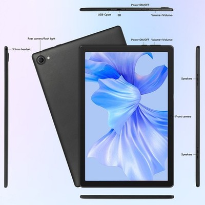 Tablet 10.1 inch Android 14 Tablet 8GB RAM 64GB Octa Core 1280*800