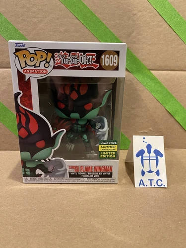 Funko Pop! #1609 Yu-Gi-Oh Elemental Hero Flame Wingman 2024 Summer Convention LE