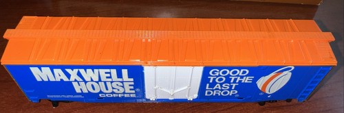Tyco HO Scale No. 374-D Maxwell House Coffee Freight Box Car **no Box - Picture 2 of 7