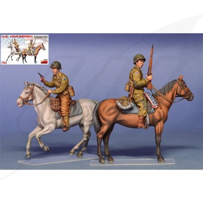 ES- Miniart U.S. HORSEMEN NORMANDY 1944 KIT 1:35 - MIN35151