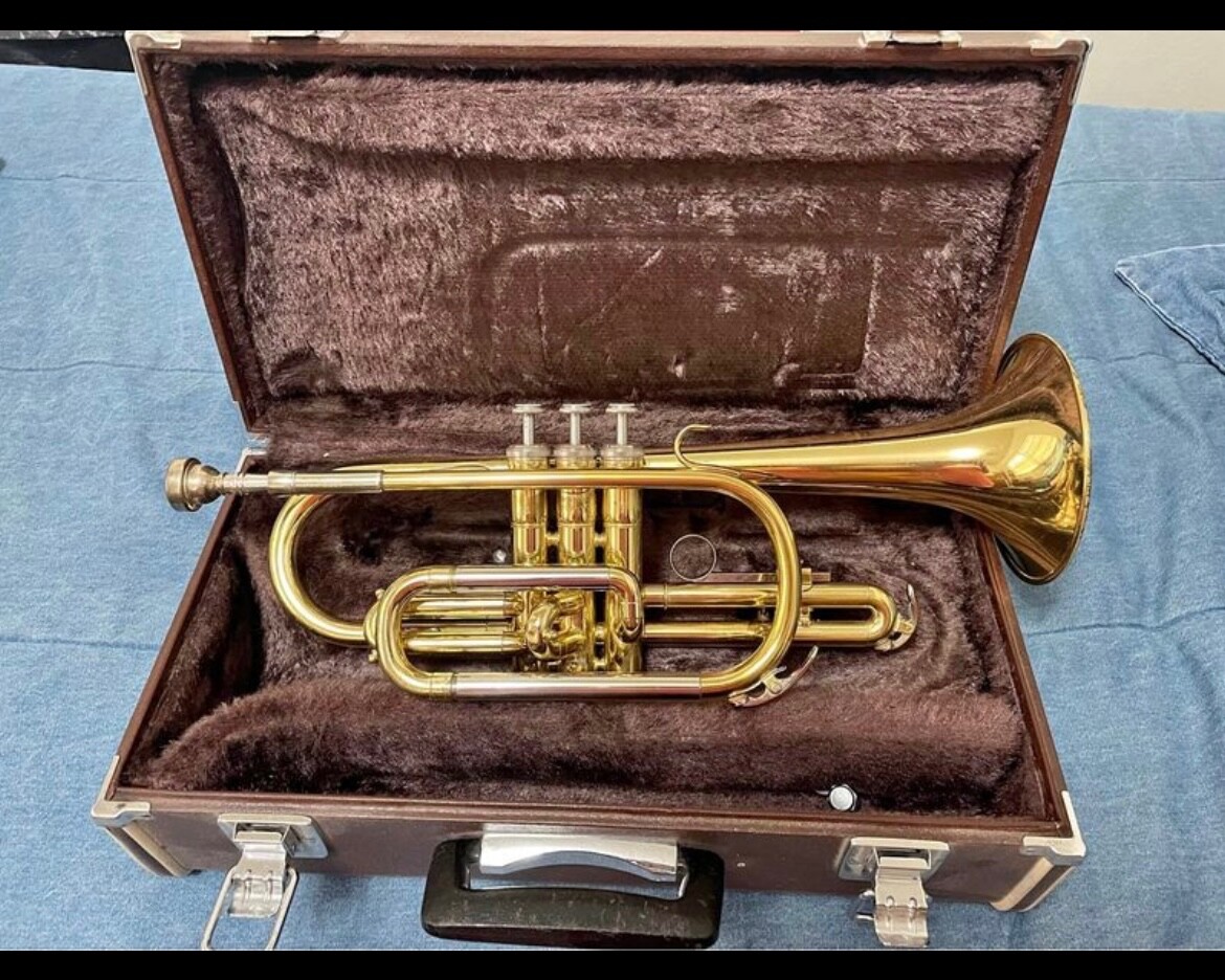 Gold Yamaha Cornet | eBay