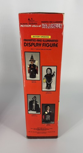 Figura de colección Telco Motionettes vampiro Halloween Drácula luces sonido 18" - Imagen 13 de 15