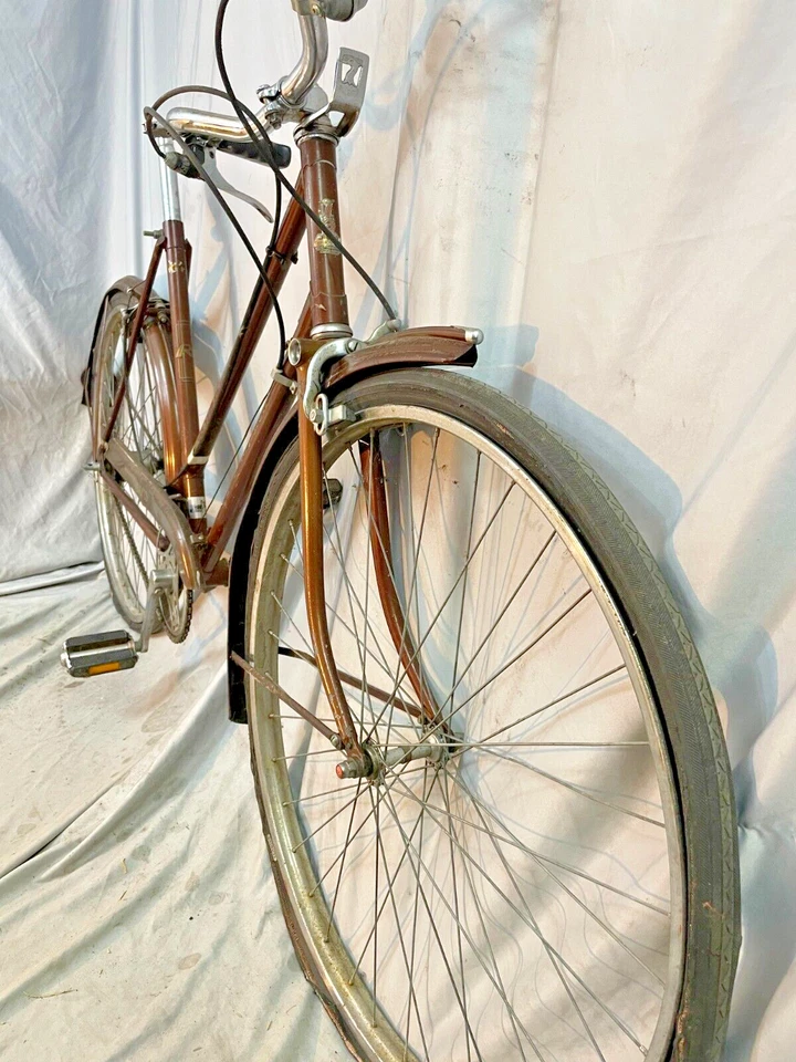 Bicicleta Cruiser Raleigh Sports 1978 vintage X-Large 21,5" 3 velocidades acero remitente a EE. UU. Foto 4 de 4