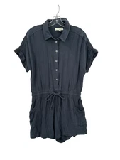 Pinch Romper Shorts Womens Size L Coquette Festival Outdoor Relaxation Boho Chic