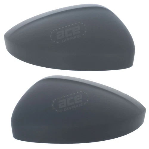 Wing Mirror Covers VW Tiguan 2016-2024 Primed Side Assist Hole Pair Left & Right