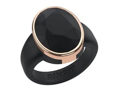 NEW! Oversized Metal Framed OVAL Collection by Rinfit - Silicone Rings Women