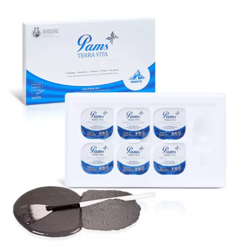Natural Volcanic Clay Mask - Detoxifying, Exfoliating & Pore Minimizing   6 pods
