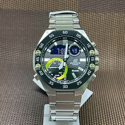 Casio Edifice ECB-10DB-1A Smartphone Link Bluetooth Analog Digital Men's Watch