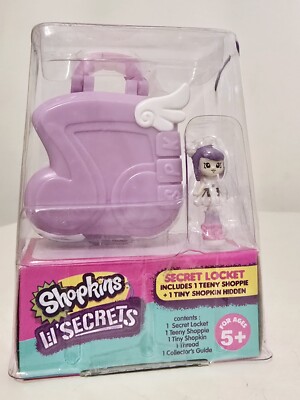 SHOPKINS LIL' SECRETS SECRET LOCKET SHOPPIE FULL SET