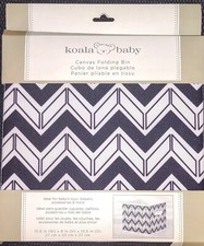 Koala Boby Fabric Storage Bin, Navy And White