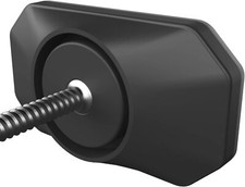 Icero 4 Pack Black Pet Door Wall Protectors Baby Gate Wall Guard Safety Fit