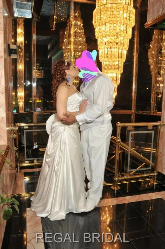 Vestido de noiva Maggie Sottero Couture imperial espartilho nas costas...frisado um ombro - Imagem 3 de 4