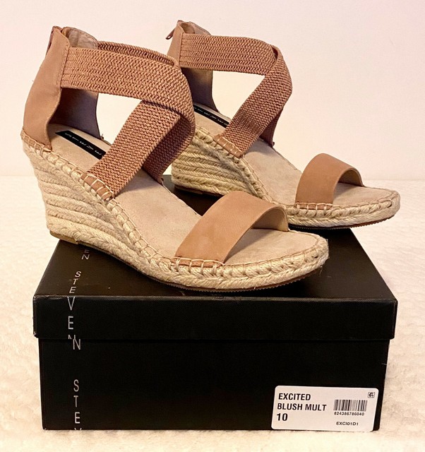 steven excited wedge espadrilles