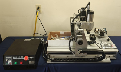 CNC 6040Z Desktop Engraving Milling Machine 4 Axis Metal Router