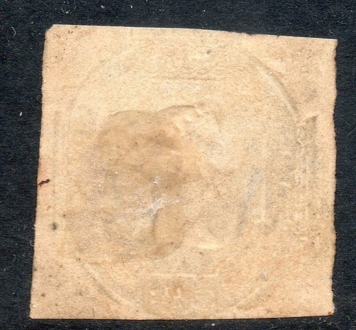 GB QV SG58wi, 6d Mauve Embossed, Cut Square, FINE USED. Cat £1000 Inverted wmk - Picture 2 of 2