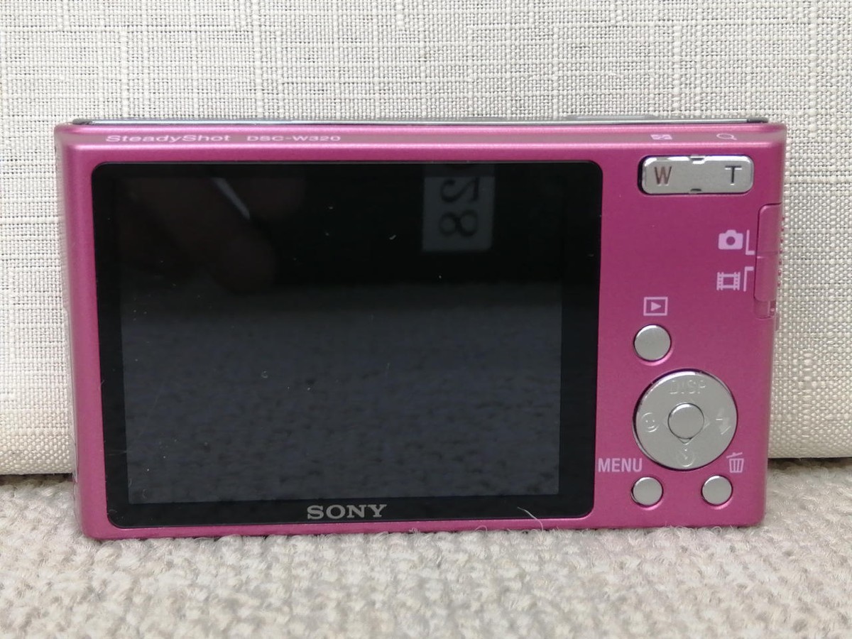 Sony Cyber-shot DSC-W320 ピンク　動作確認済み SONY Digital Camera Pink Cyber-shot DSC-W320 14.1 MP 3.0x