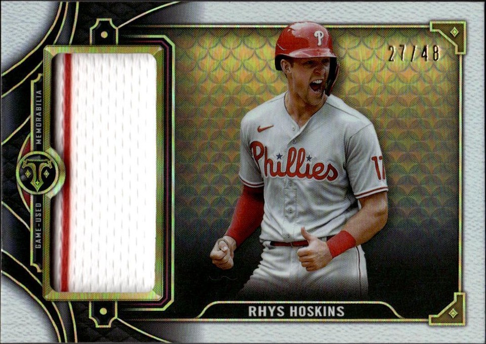 2022 Topps Triple Threads - Rhys Hoskins #SJR2-RH1 - 1 of 1