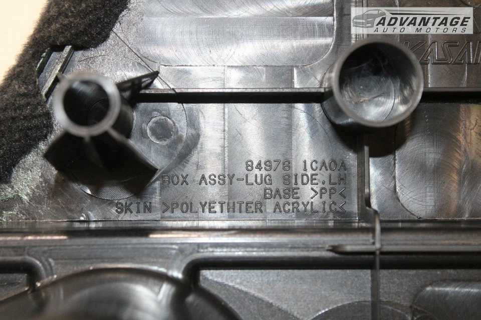 INFINITI QX70 2014-2017 MALETERO IZQUIERDO PISO CARGA REPUESTO EQUIPAJE CUBIERTA CAJA DE HERRAMIENTAS OEM Foto 4 de 4