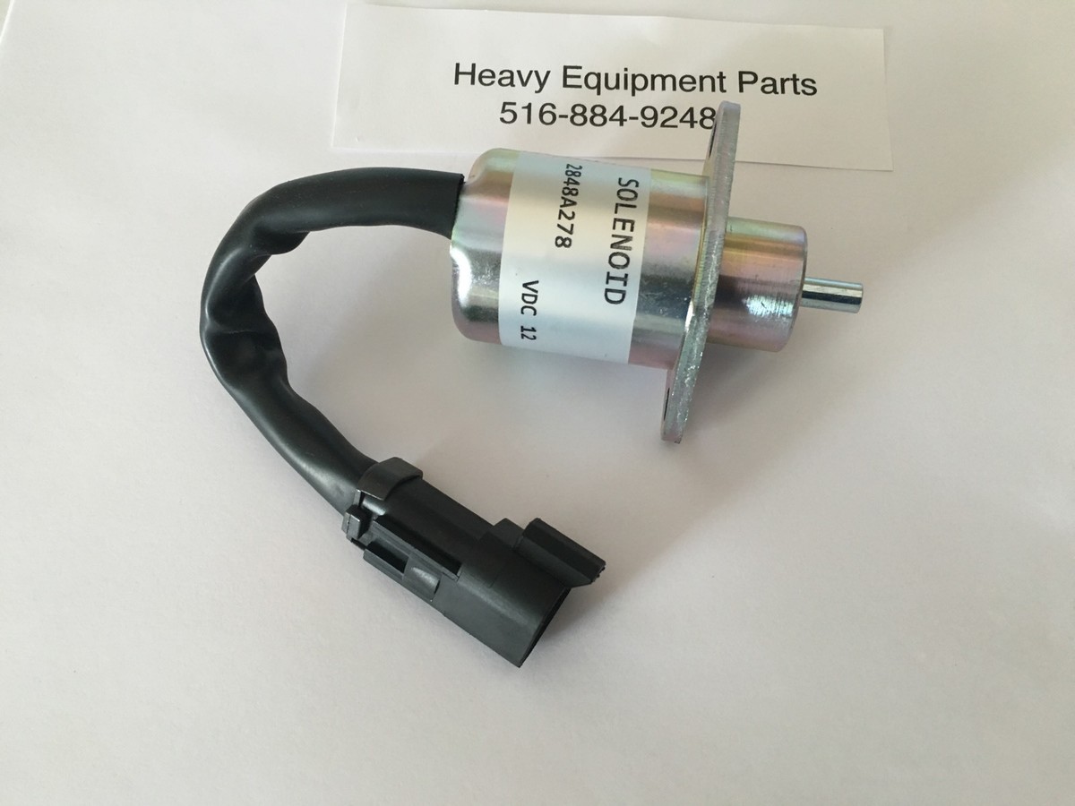 Cat 246 Skid Steer Fuel Shutoff Stop Shut Off Solenoid