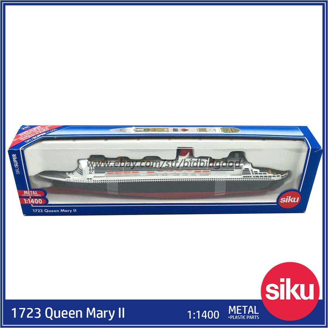 Siku Super 1723 1:1400 Queen Mary 2 Metal Diecast Model Ships Kid