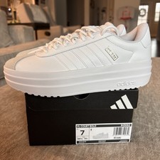 Adidas VL Court Bold IH3082 Sneakers Women's SIZE 7 White Sportswear Shoes NIB