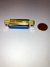 Vintage DB25 25-Pin Mini Female to Female Gender Changer Adapter