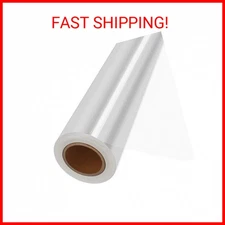 JOYIT 100 ft Clear Cellophane Wrap Roll (31.5 in x 100 ft) - 3 Mil Thicken Cello