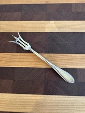 Rare Antique Sterling Silver Lemon Fork By Weidlich MINT!