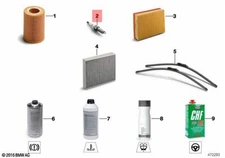 Genuine BMW E60N E61N E71 E82 E88 ZGR6STE2 High Power Spark Plug 1pcs OEM
