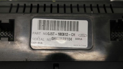 2017 2018 FORD ESCAPE Temperature Control Front Dual Zone GJ5T-18C612-CH - Picture 6 of 12