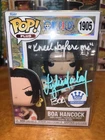 MAS Signed Lydia Mackay Funko Pop! Plus - One Piece Boa Hancock Plus Excl #1905