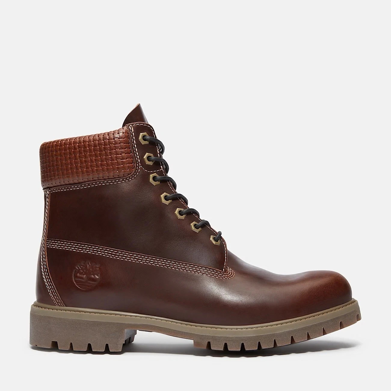 Men's Timberland 6 Inch Premium Waterproof Boots - Brown Full Grain TBA2P6WEIU