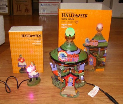 Cryptic Cave  Crystals (6007641) Cryptic Cave Mystic (6007648) Halloween Village