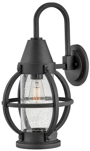 Hinkley Chatham 20" High Museum Black Outdoor Wall Light - Picture 2 of 4