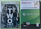 Army of Two & Army of Two: The 40th Day Bundle (Xbox 360) Excellent Disks Tested