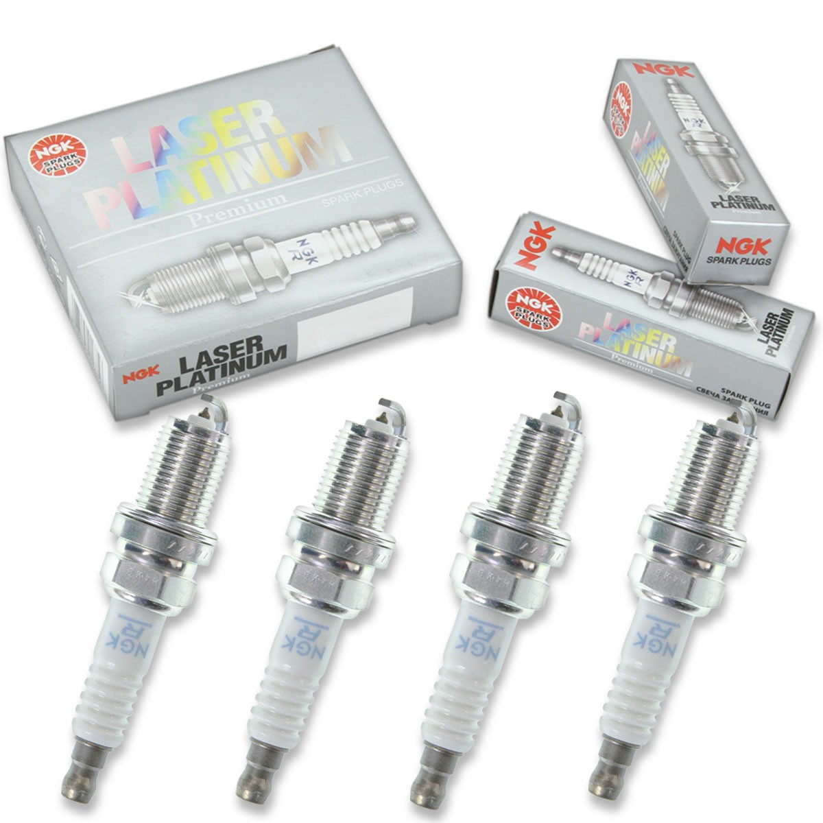 4pcs 2011 Ski-Doo Summit Freeride E-TEC 800R NGK Laser Platinum Spark Plugs jz
