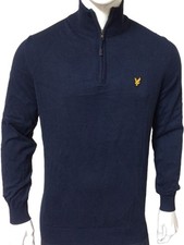LYLE AND SCOTT BRAND NEW LONG SLEEVE QUARTER ZIP JUMPER