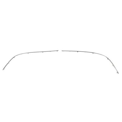 ˘1Pair Front Bumper Outer Molding Chrome Cover 2208850674 Protective For - Picture 3 of 12