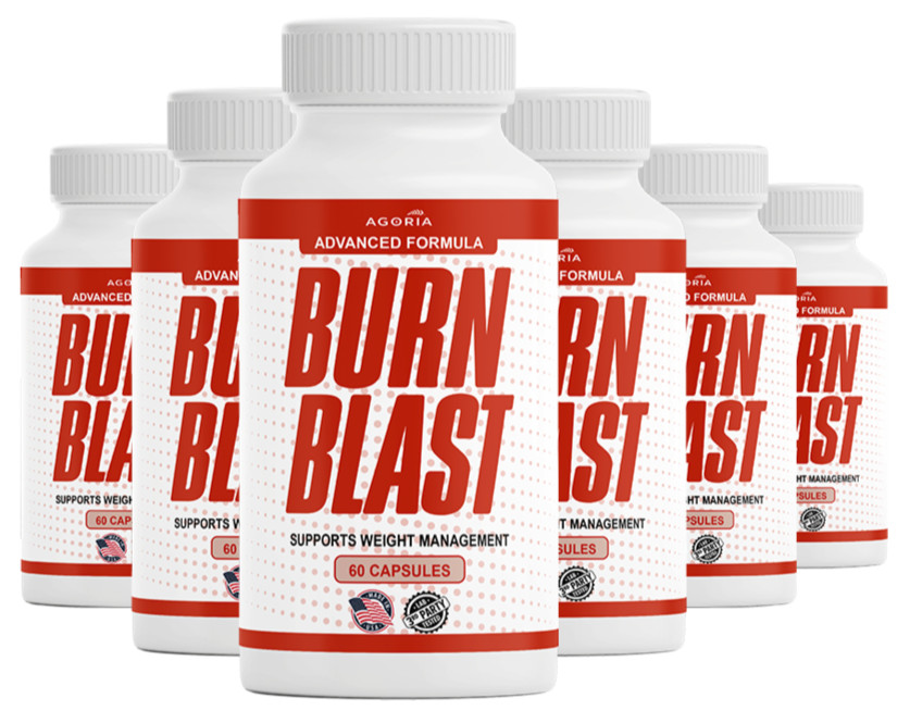 (6 Pack)Burn Blast Advanced Energy & Fitness Support Supplement BurnBlast Pills