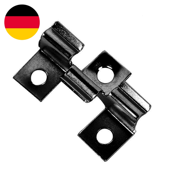 WPC Clips 100 Pcs, Terrassenclips, WPC Dielen Befestigungsclips 6.5Mm Edelstahl-image