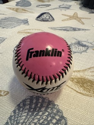 Franklin Team MLB Xcite Soft Strike Pink Baseball