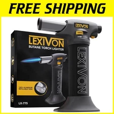 Pro-Grade Kitchen Torch Lighter | Self-Igniting & Adjustable