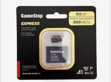 GameStop 512GB Express Micro SD Card for Nintendo Switch 2 - BRAND NEW