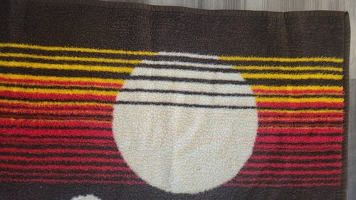 Vintage 70er Jahre Lintex International Pferdedecke - Wende MCM Design - Bild 8 von 9