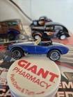 HOT WHEELS Mattel Vintage / Real Riders CLASSIC AC COBRA BLUE/GRAY HUBS